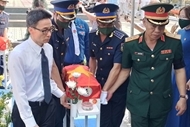 Reburial service held for fallen soldiers in Dong Nai